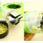 cy289 Kitchen Tool plastic Garlic Ginger Grinder Twist Press Onion Garlic Mincer