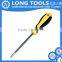 Hot sale double color handle stainless steel precision slotted screwdriver