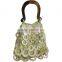 High quality best selling Small Shell and Silk Handbag from vietnam