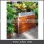 Arlau planters wooden slats, wooden planter box