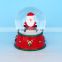 2017 Custom Glass Chrismas Snow Globe With Manufacture