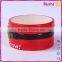 Christmas design red round ceramic pet bowl