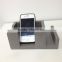 Multi-function concrete memo holder with pen holder