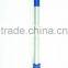 extendable rotating snow cleaning brush with scraper