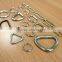 Handbag Steel, Stainless steel, Metal Steel Wire Form Loop Adjuster D ring, O ring, butt welded