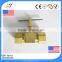 Brass gas needle valve