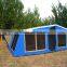 Outdoor folding portable waterproof heavy polycotton camper trailer tent