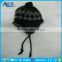 elegant style earflaps design kid beanies custom winter hats with strings