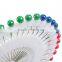 480pcs/Set Multi Colour Round-Head Fau Pearl Decorating Pin Dressmaking Sewing Pin Craft Tool
