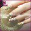 High quality 24 designs nail wrap waterproof nail stickers