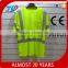High visibility motorcycle reflective safety vest