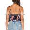 Sexy tank top women short mini cheerleading crop tops