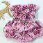Boutique Harem Girls Short Flower High Waist Pants Baby Clothing Floral