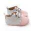 Wholesale leather shoes suede leather oxford baby shoes
