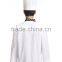 Juqian Cheap Long Sleeve White Chef Coat Chef Uniform Sets With High Hat