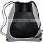 Coil Drawstring Backpack - has an open main compartment, which cinches at the top, open front pocket and comes with your logo.