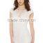 High quality short sleeve out mini lace sexy evening dress