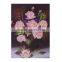 5D Diy Diamond Painting Cross Stitch Rose Flower Diamond Embroidery Resin Round Diamond Crafts Wall Sticker Blue Rose Home Decor