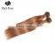 27# Straight Wave Dyeable Honey Blonde Brazilian Hair Weave Prices