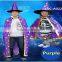 Shining stars cape children cheap halloween costume with witch hat