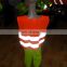 EN1150 Hi Vis Fluorescent Red Kintted Security Refleection Child Waistcoat
