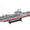 Remote Control Boats Hengtai Upgraded 1:275 Remote Control Model Aircraft Carrier High Speed RC Boat