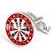 Dart Board Cuff link Funny Cheap Shirt Cufflinks Men