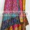 Reversible Silk Kantha Scarves Patchwork Kantha Scarf