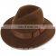 2016 Fashion fedora hats wholesale felt hat with piping brim