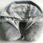 High quality cheap u shaped pillow with hat custom fashion soft plush travel massage neck pillow