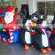 Hot Giant Inflatable Christmas Items, Outdoor Inflatable Christmas Penguin And Santa