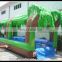Summer Hot selling giant inflatable jungle water slide,forest water slide for kid,water park games slide for adult