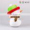High quality lovely snowman soft toy for 2017 Xmas gift