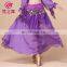 Indian Chiffon Long Professional Belly Dance Skirt Q-6033#