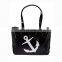 24x15 Inch Sea Life Anchor Print PVC Summer Beach Promotional Tote Bag