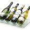 Acrylic pos wine display rack decorative dummy fake wine bottles for display