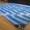 awning fabric blue white stripe pe tarpaulin