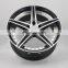 Hot sale 18*8.0 et 35 5x108 5x120 aluminum alloy wheel car wheel for Japanese and German car