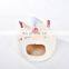 Summer Monsoon Pet Unicorn Shape Conmfort Beds Soft Dog Puppy House Cat Cave Bed