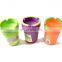 Wholesale Candy Color Double Plastic Ashtray Luminous Car Ashtray