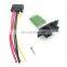Blower Heater Resistor + Wiring Loom Harness 6845796 13248240 6436.C4 For OPEL VAUXHALL ADAM CORSA