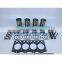 4D95 Overhaul Kit With Bearings Piston Rings Full Gasket Set Cylinder Liner Valves Kit For PC130-7 Excavator
