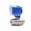 Electrical ADC9-35V  Motor Control Ball Valve  Operated Automatic return  Normal Closed Normal Open Shut off Valve