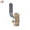 high quality product industrials mounted screw thread ball valve