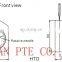 HTD Portable Analog Dial Tensiometer