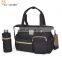 OEM outdoor multifunctional polyester tote nappy baby diaper bag