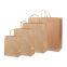 Brown Paper Bags with 100% Pure Kraft Paper bags with handle for Grocery, Snack, Lunch, Birthday, Xmas Party Supplier and Wedding