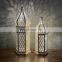 Morocco Retro Hollow out LED Lantern Wrought Iron Candlelight Moroccan Lantern Decorative Lights