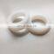 Plastic white nylon bushing PA6