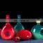 Jingdezhen Weian Sun and Moon Shape 500ml Ceramic Couple Wine Bottles